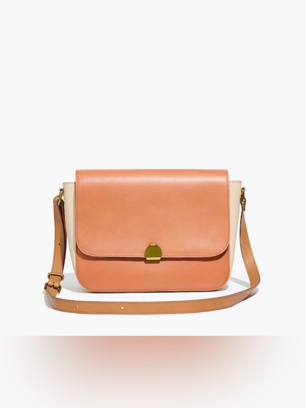 Madewell The Abroad Shoulder Bag Colorblock Edition